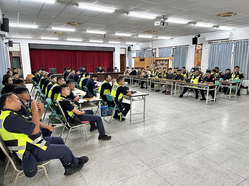 國慶焰火睽違9年重返臺東 關山警勤教整備落實交通疏導勤務