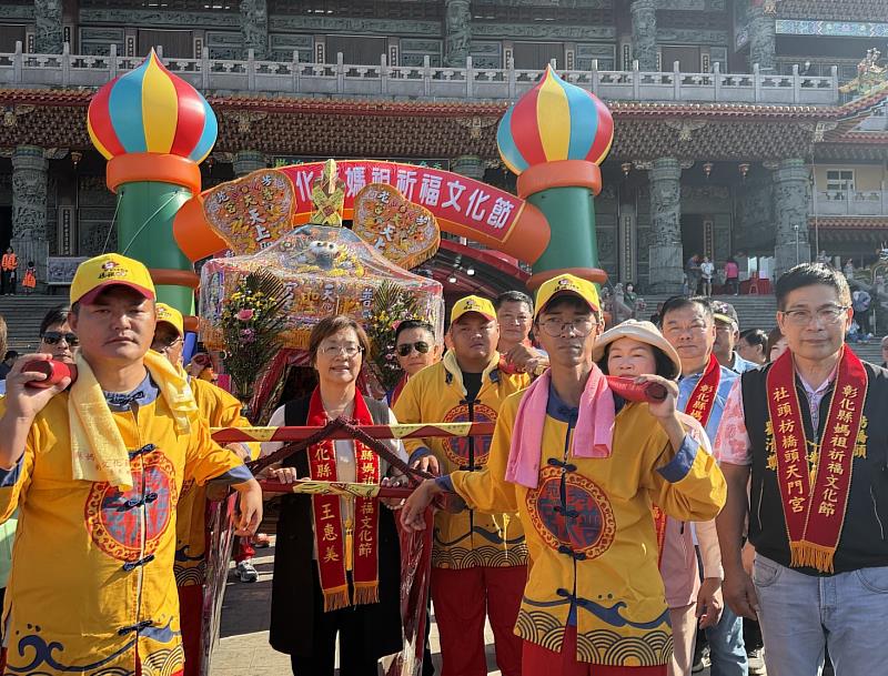 13間宮廟媽祖聯合遶境，熱鬧滾滾。
