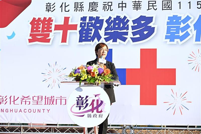 縣長致詞。