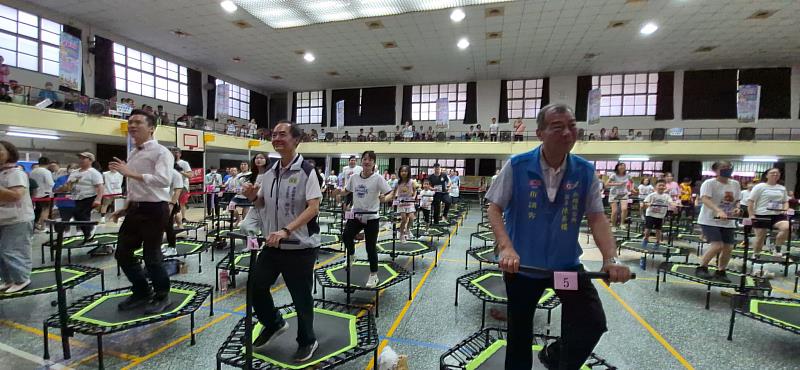 115年新埔鎮「活力新埔!青春燃爆」親子跳床運動暨環境教育嘉年華