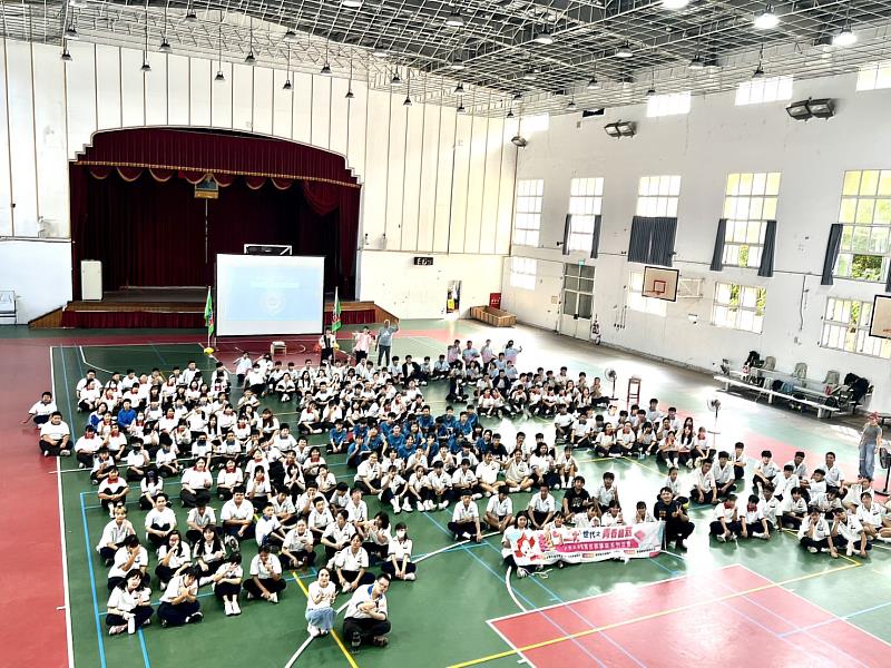 臺東縣救國團攜手金鴻兒童文教基金會辦理校園巡迴講座