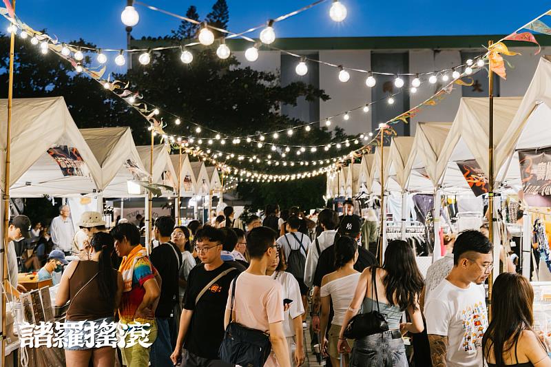 2026諸羅搖滾首日湧入大批樂迷。