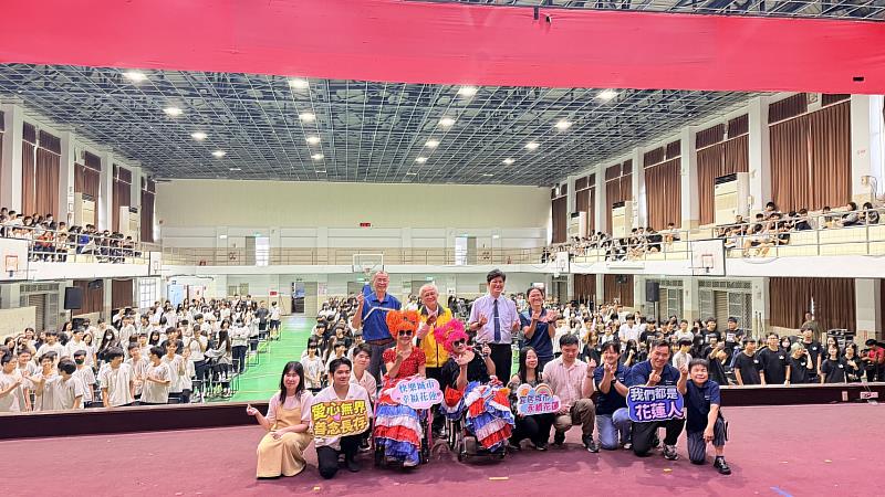 花商這堂生命課,掌聲特別響!「有愛無礙-生命台灣」以才藝與故事傳遞生命力量