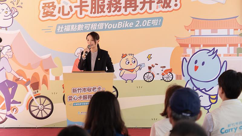 高虹安市長致詞。