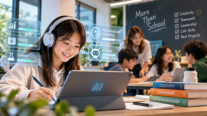 每天只上2小時課，真的能學得更好？美國Alpha School以AI教育結合個人化學習，讓學生依自己的進度完成核心學科，下午則探索興趣與生活技能。這種顛覆傳統教育的AI學校模式，能否成為未來教育的新方向？