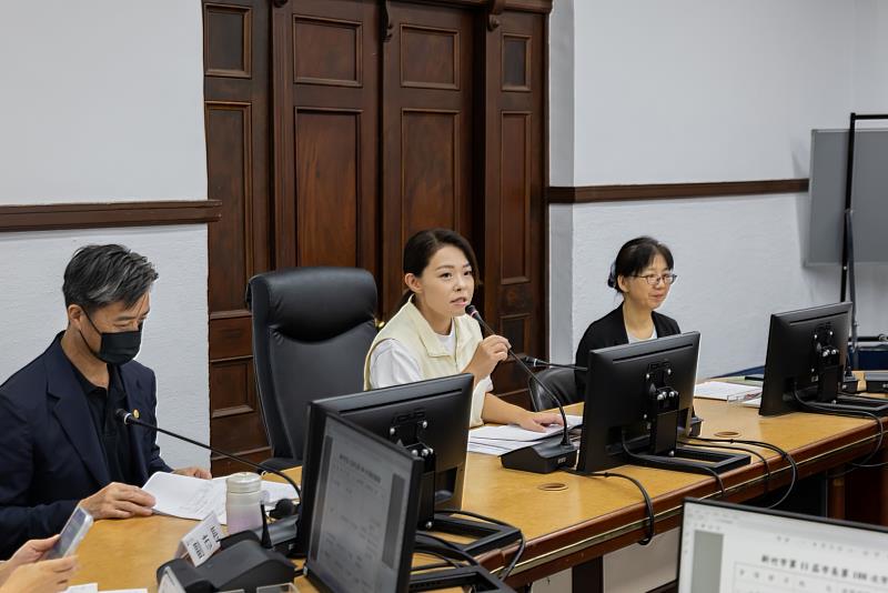 高虹安市長主持本週市務會議。