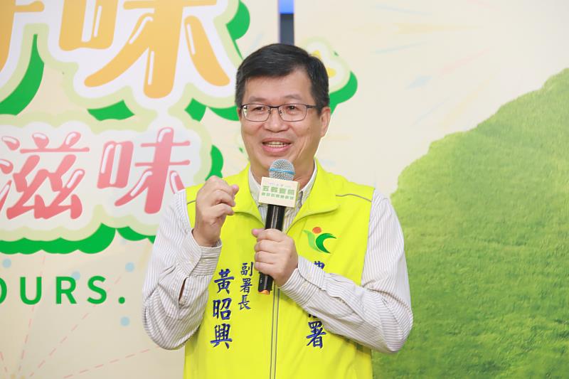農糧署黃昭興副署長致詞。