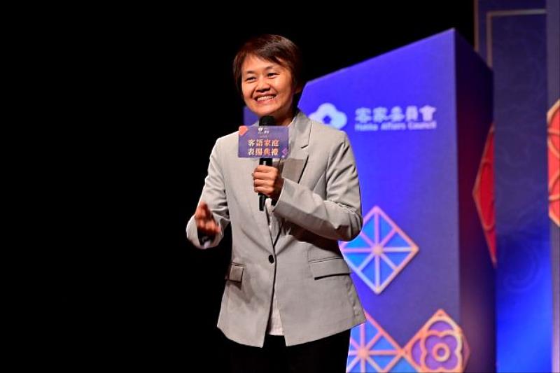 115年客語家庭表揚南區登場－古主委致詞。