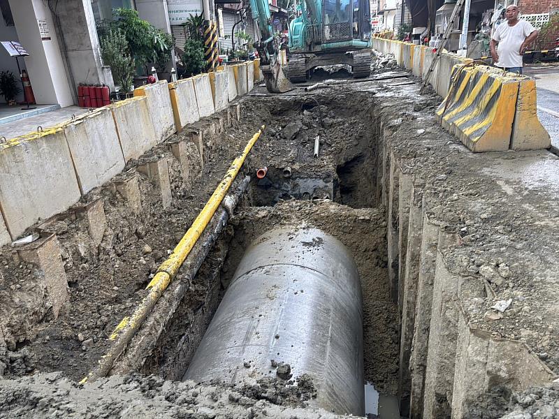 國華街排水改善工程持續趕辦 嘉市府加強進度管控與地方溝通