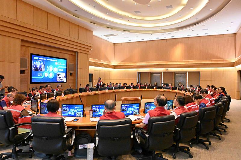 消防局市政會議專題報告。
