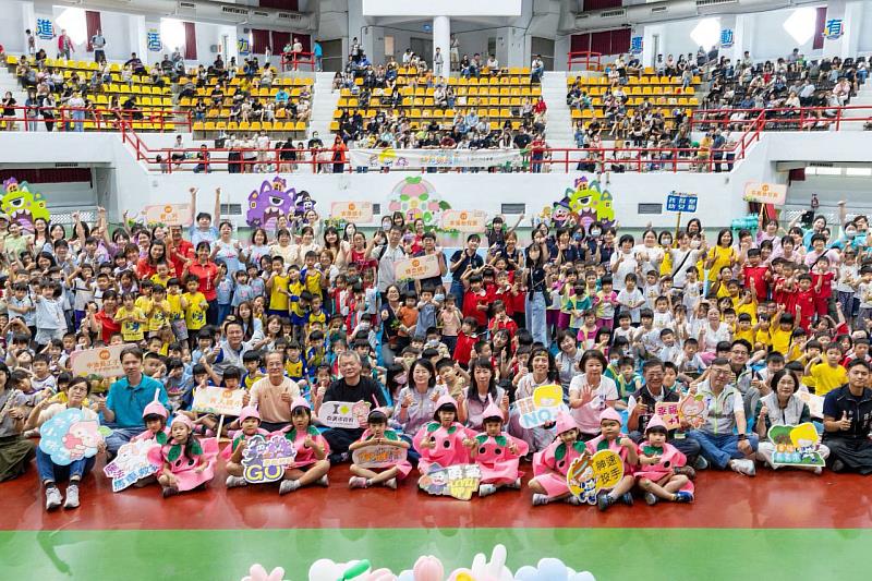 小勇士集結!嘉市幼兒運動會化身冒險舞臺 小勇士趣味闖關守護桃城