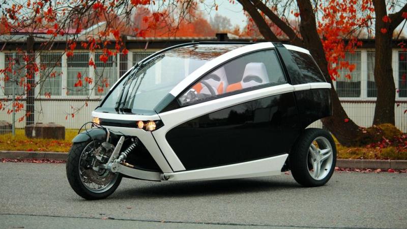 Innvelo Three（Innvelo第三代三輪電動車），具有三輪雙人座車的特色。(取自BBC官網).jpg