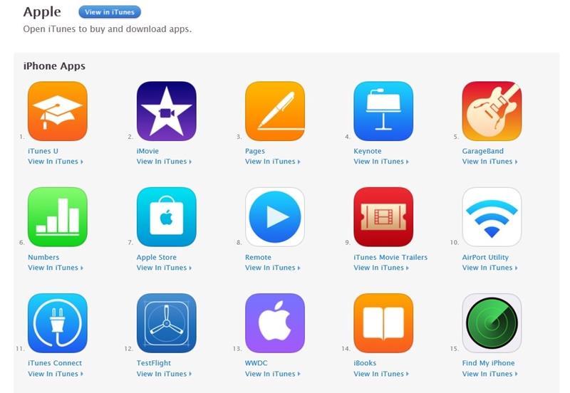 蘋果公司旗下iOS App Store在7月份讓開發者大賺一筆。（圖取自蘋果網站www.apple.com）