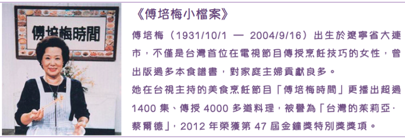 傅培梅小檔案