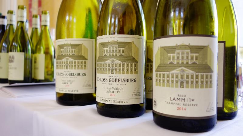 奧地利坎普塔產區的代表性酒莊哥柏堡（Schloss Gobelsburg）。
中央社記者屈享平攝
