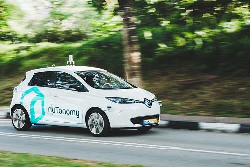 nuTonomy公司研發的無人駕駛計程車目前正在測試階段。圖/取自業者官網