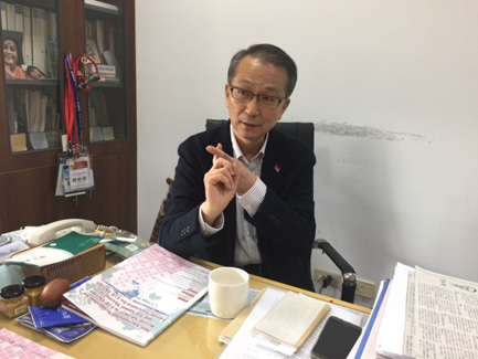 韓柏檉認為強化職場專業與健康促進是北醫推廣教育的核心價值