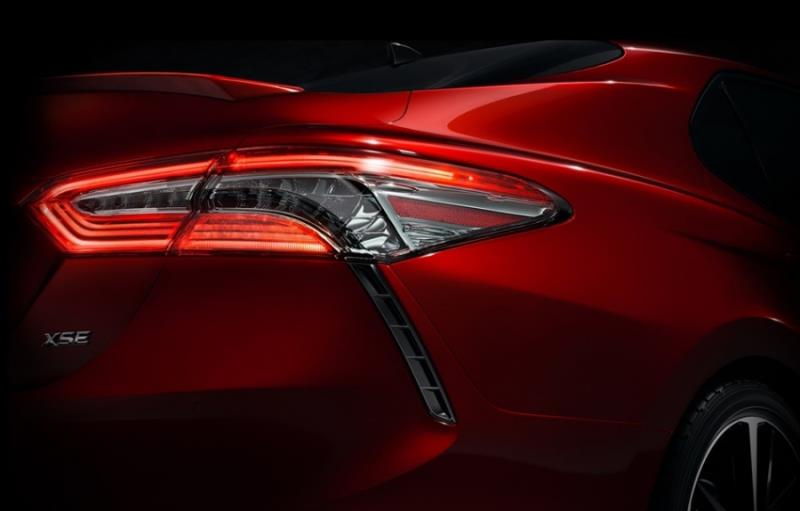 新一代Toyota Camry車尾照曝光，全車明年底特律車展亮相！台灣有望2018年同步改款？ 