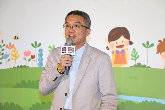 中華汽車總經理陳昭文先生，表達中華汽車的｢幸福守護計畫｣分為｢守護孩童接駁方案」及｢守護學童用車安全方案｣兩大方案。