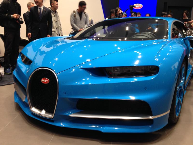 Bugatti Chiron法國奢華超跑  磅礡登台