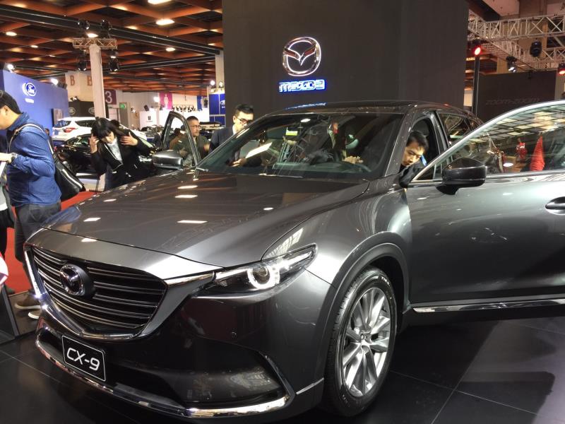 CX-9是馬自達在台北車展詢問度最高的熱門車