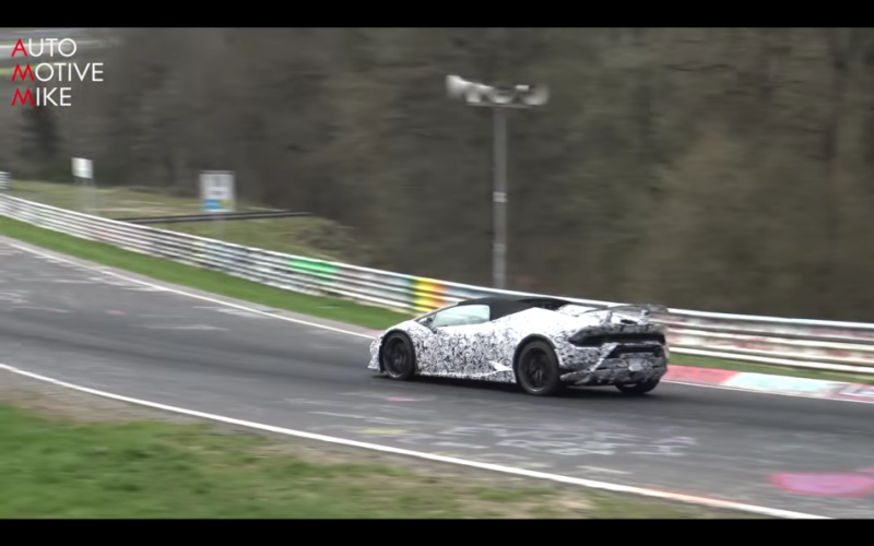 紐伯林最速敞篷車現身？！Lamborghini測試車捕獲！