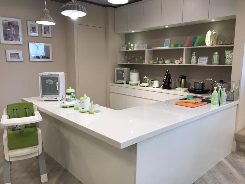 生活體驗館的副食品調理區。
