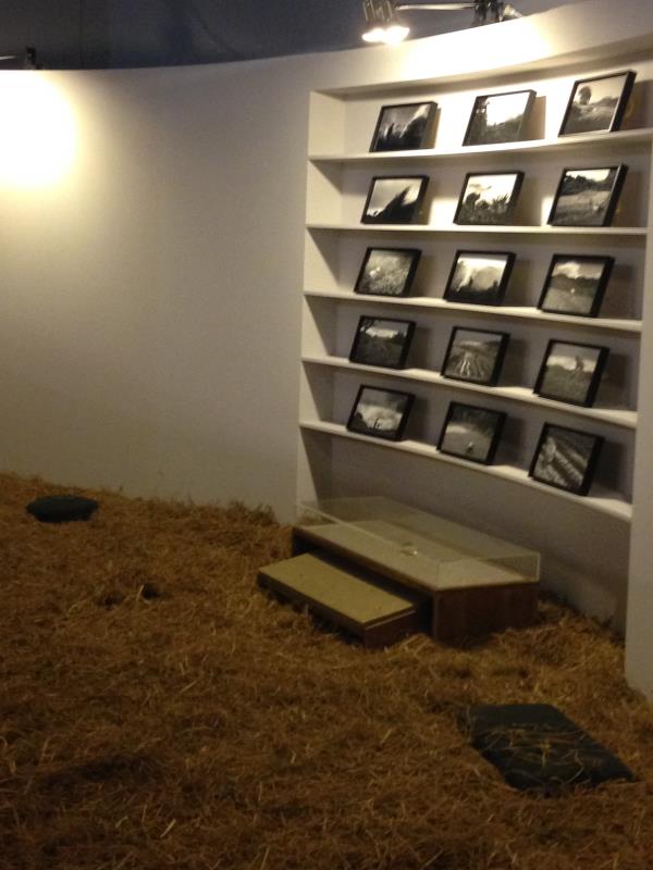 參展藝術家林銓居的設計作品-「母土」。
