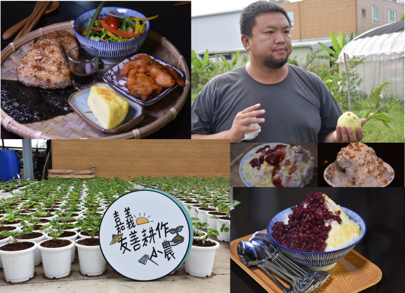 有機青農打造日式冰品推廣健康料理