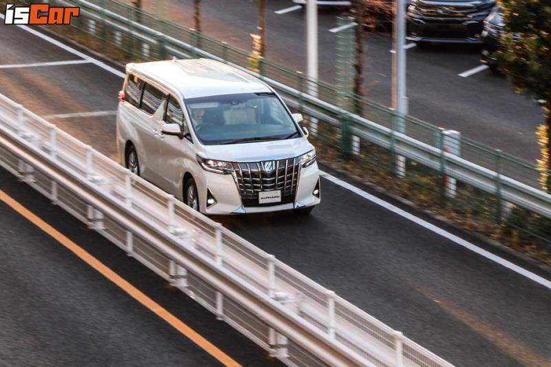 Toyota Alphard小改款 日本獨家首試