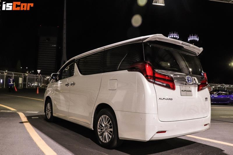 Toyota Alphard小改款 日本獨家首試