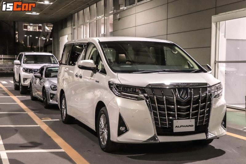 Toyota Alphard小改款 日本獨家首試