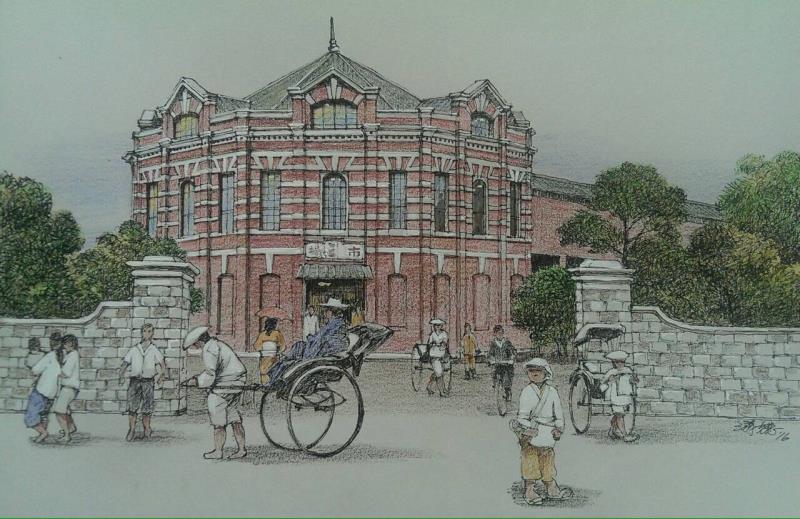 台北西門町新起街市場（西門紅樓）