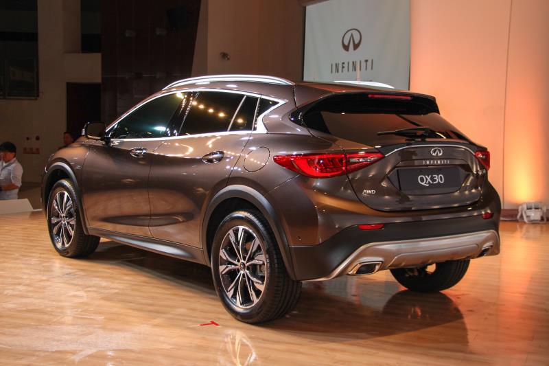 INFINITI QX30乃原廠與戴姆勒集團合作的產品，因此被稱為是GLA-Class的雙生車。