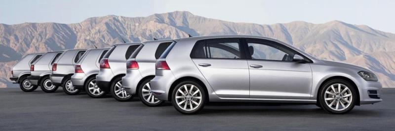 捕獲Volkswagen Golf 八代測試車