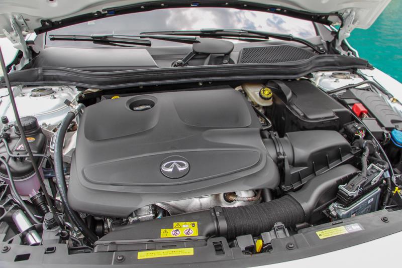 QX30僅提供一種2.0T的動力，可輸出208hp與35.6kgm的扭力。