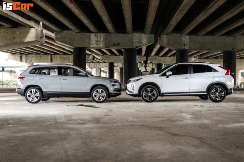 Skoda Karoq x Mitsubishi Eclipse Cross【空間實測篇】