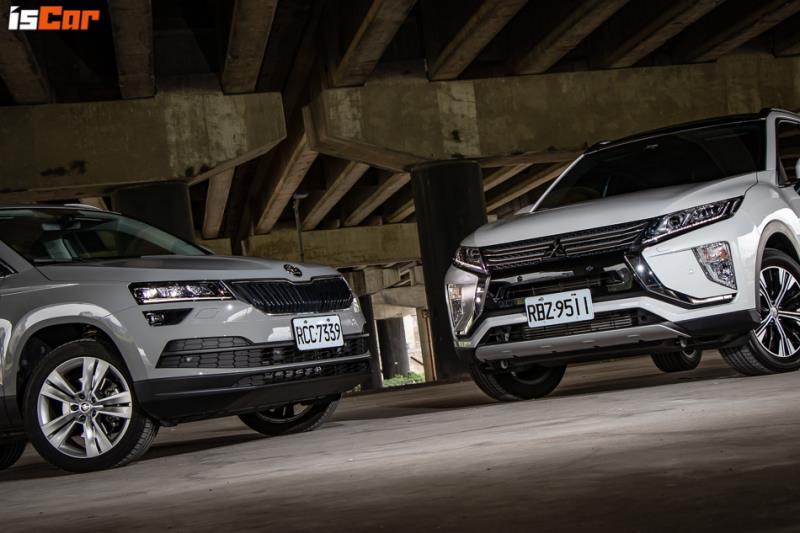Skoda Karoq x Mitsubishi Eclipse Cross對決【動態激測篇】