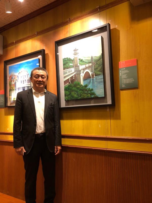 郭銓慶希望能夠將即將消失的建築藝術文化史，藉由畫作將其背後的人、事、物等文化風貌，廣為流傳。