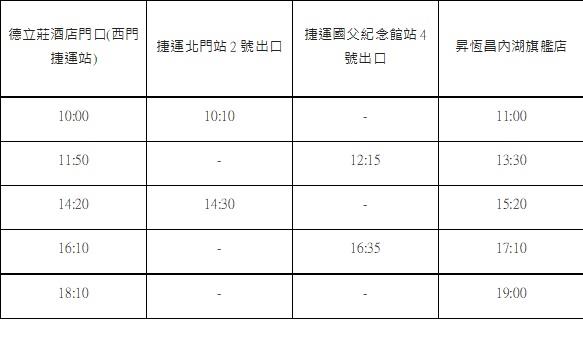 昇恆昌內湖旗艦店市區免費接駁服務  出國免稅購物超方便