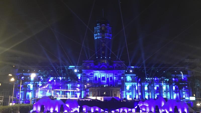 2019年世界關懷自閉症日 4/2總統府前點燈