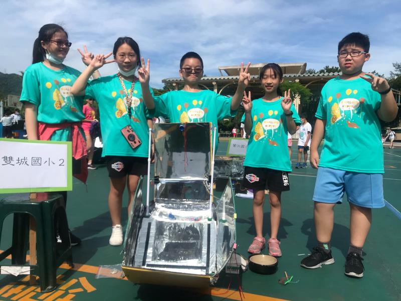 新北市雙城國小第2組為國小組優勝隊伍。