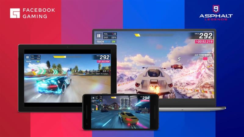 Facebook 26日推出雲端遊戲服務，玩家不用下載App就可以在臉書上玩遊戲，但目前該服務尚未上架蘋果iOS平台。（圖取自臉書雲端遊戲網頁facebook.com/fbgaminghome）