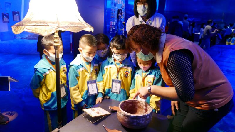 高雄科工館藏水覓趣 水下文化資產互動展登場