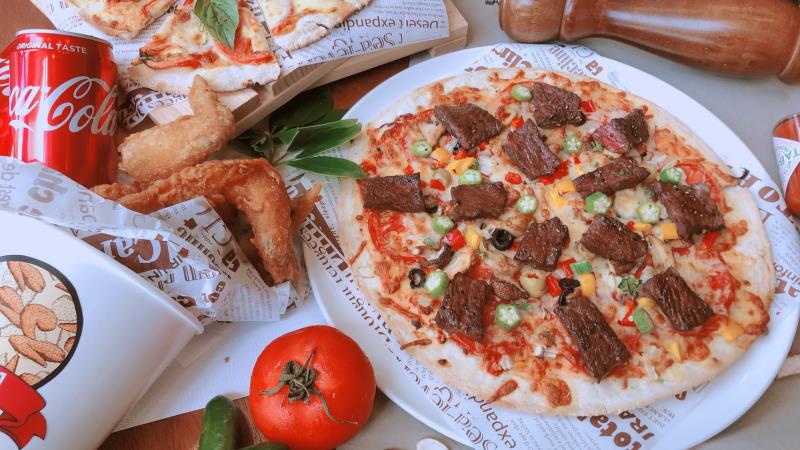 應援歡樂炸雞Pizza分享餐