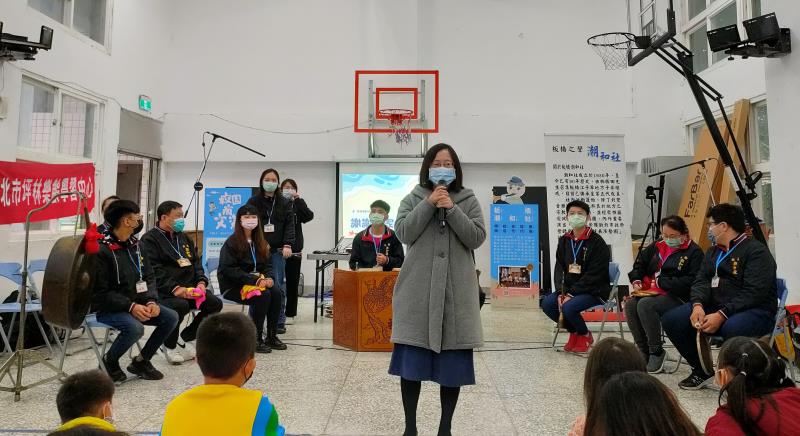 坪林國小王佩君校長表示，今天的「校園瘋文資」系列活動，啟發孩子對音樂創作的興趣，是一場兼具知性與感性的藝術表演。