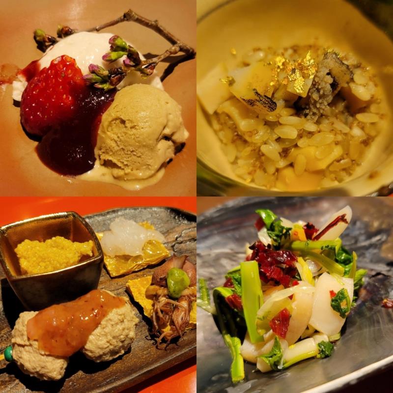 日式料理使用臺東天然食材入菜