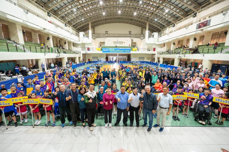 全國帕拉桌球錦標賽暨國家代表隊選拔  億光電子首次冠名支持賽事
