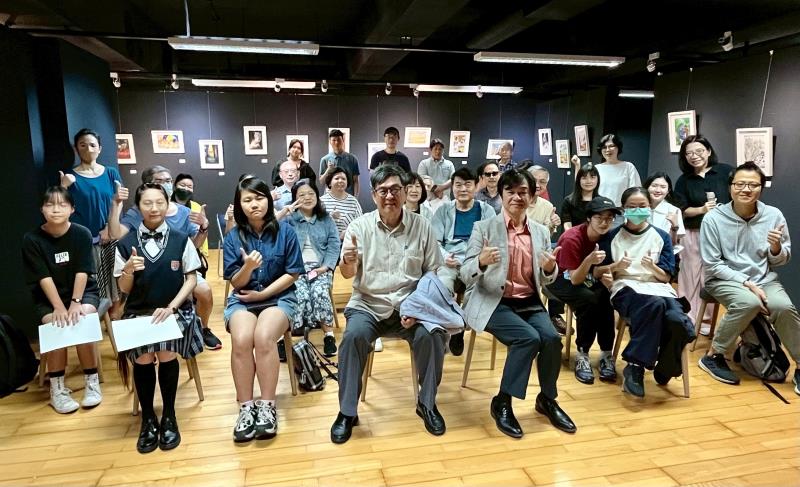 圖六：華梵大學主辦「奇蹟——2025風起雲遊全國高中職插畫A4秀」競賽。