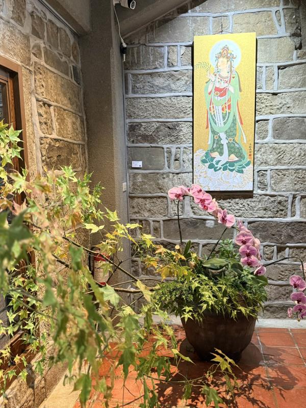 華梵大學「雲山禪茶藝文」處處禪機，宛若仙境。